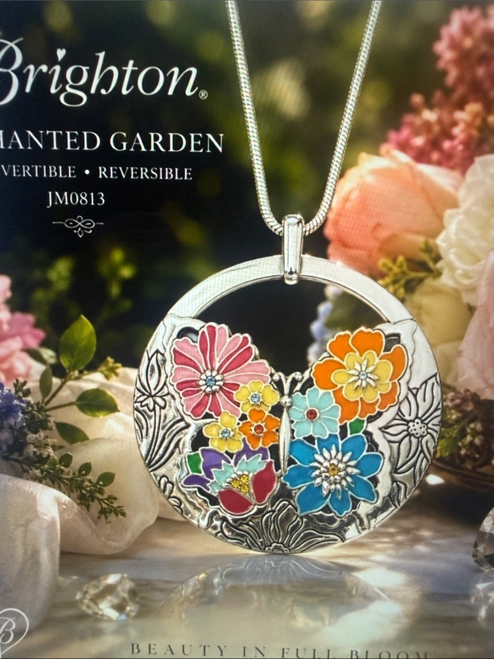 🌺🌼🆕 Brighton Enchanted Garden Necklace NWT Rare/ Retired